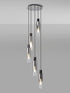 Brooks Slim Round Pendant 5 Light